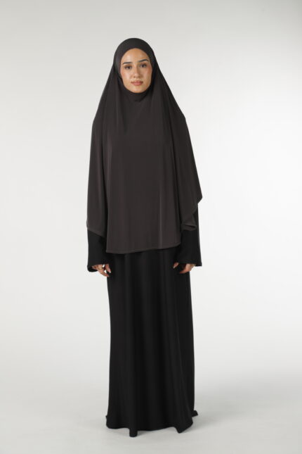 Premium jersey khimar mörk mauve
